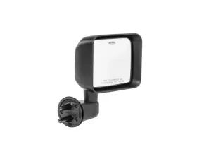 Quadratec Replacement Mirror in Black for Passenger Side Jeep Wrangler 2-Door | 4-Door JK 2007-2018